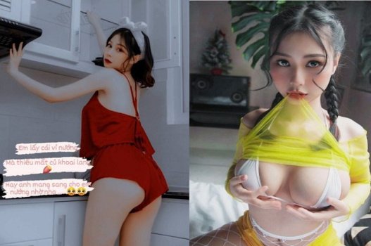 sex gái vú to cosplay Nguyễn Hàn Nhi 2k2 khoe cặp vú to lớn